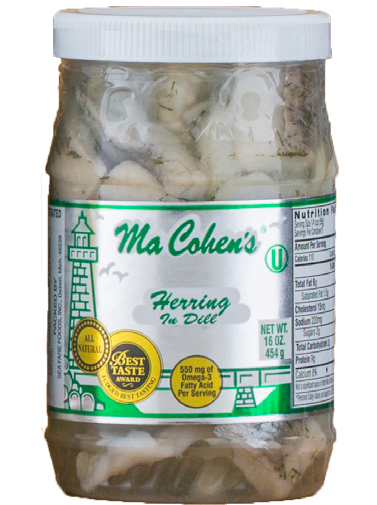 Herring in Dill | Ma Cohens