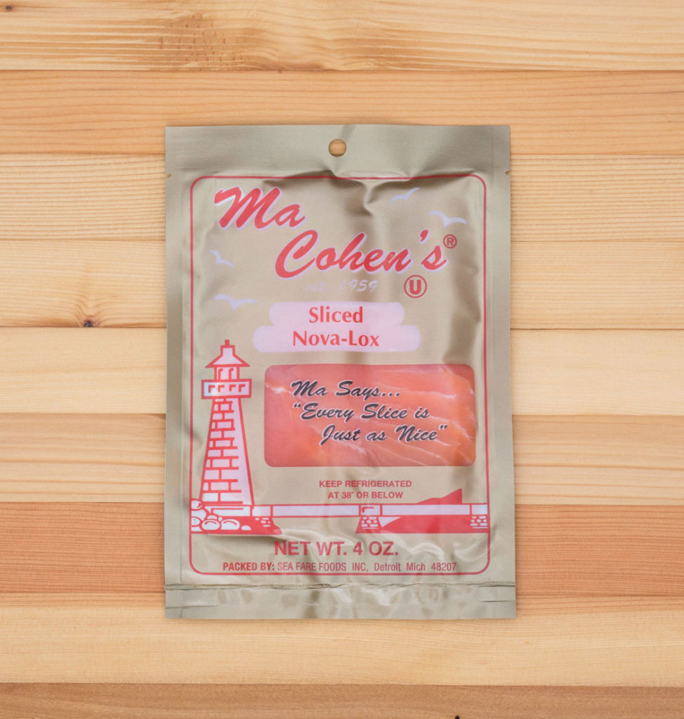Sliced NovaLox 4 OZ Ma Cohens